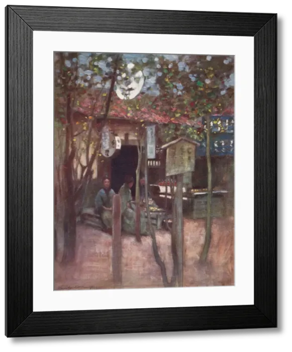 Framed Print : Flower of the Tea, c1887, (1901). Artist: Mortimer L Menpes Framed Print : Flower of the Tea, c1887, (1901). Artist: Mortimer L Menpes