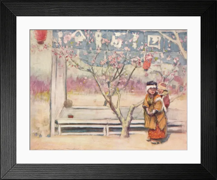 Framed Print : Heavy-Laden, c1887, (1901). Artist: Mortimer L Menpes Framed Print : Heavy-Laden, c1887, (1901). Artist: Mortimer L Menpes
