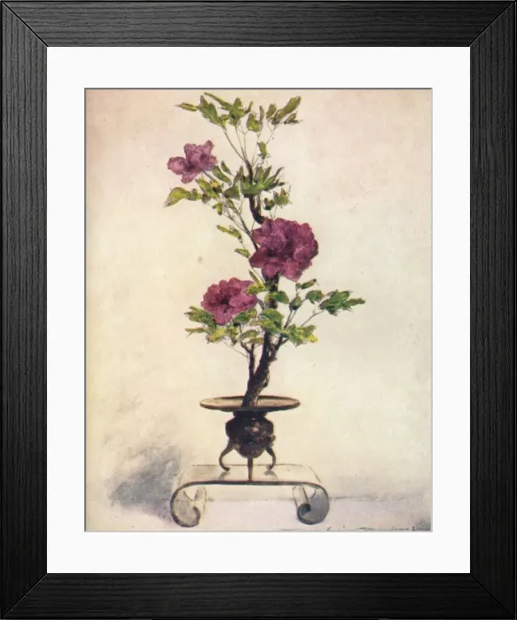Framed Print : Flower-Placing, c1887, (1901). Artist: Mortimer L Menpes