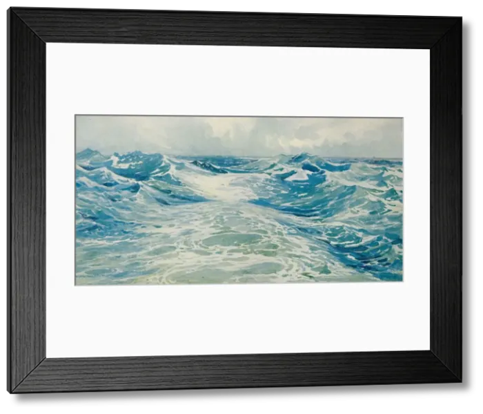 Framed Print : The Wake of a P. & O. c1880 (1905). Artist: Alexander Henry Hallam Murray Framed Print : The Wake of a P. & O. c1880 (1905). Artist: Alexander Henry Hallam Murray