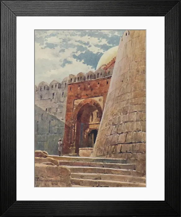 Framed Print : The Tomb of Tughlak Shah, c1880 (1905). Artist: Alexander Henry Hallam Murray Framed Print : The Tomb of Tughlak Shah, c1880 (1905). Artist: Alexander Henry Hallam Murray
