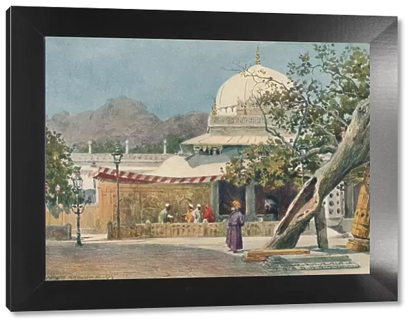 The Tomb of Khwajah Muin-Ud-Din Chisti, in the Dargah, Ajmere, c1880 (1905). Artist: Alexander Henry Hallam Murray