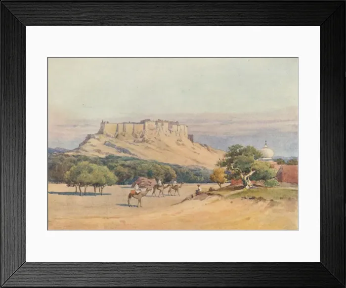 Framed Print : Jodhpur - General view of the Fort, c1880 (1905). Artist: Alexander Henry Hallam Murray Framed Print : Jodhpur - General view of the Fort, c1880 (1905). Artist: Alexander Henry Hallam Murray