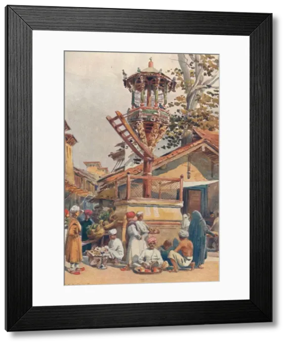Framed Print : A Feeding-Place for Birds, Ahmedabad, c1880 (1905). Artist: Alexander Henry Hallam Murray Framed Print : A Feeding-Place for Birds, Ahmedabad, c1880 (1905). Artist: Alexander Henry Hallam Murray