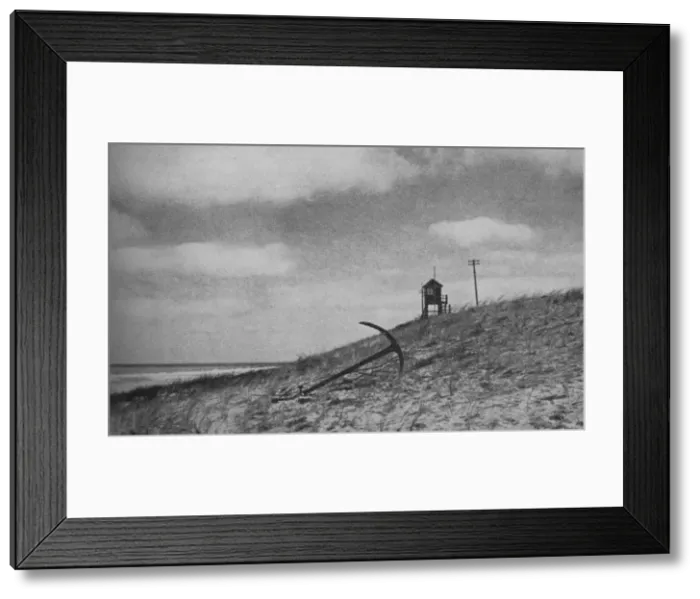 Framed Print : A Scene from Weather Forecast, 1934, (1934). Artist: George Noble Framed Print : A Scene from Weather Forecast, 1934, (1934). Artist: George Noble
