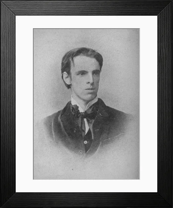 Framed Print : W. B. Yeats, c1900, (1934) Framed Print : W. B. Yeats, c1900, (1934)