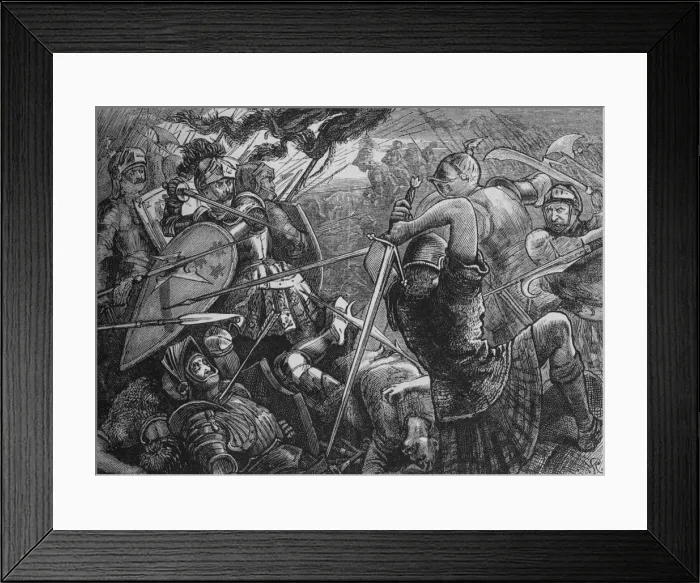 Framed Print : The Battle of Flodden, 9 September 1513, (c1880) Framed Print : The Battle of Flodden, 9 September 1513, (c1880)