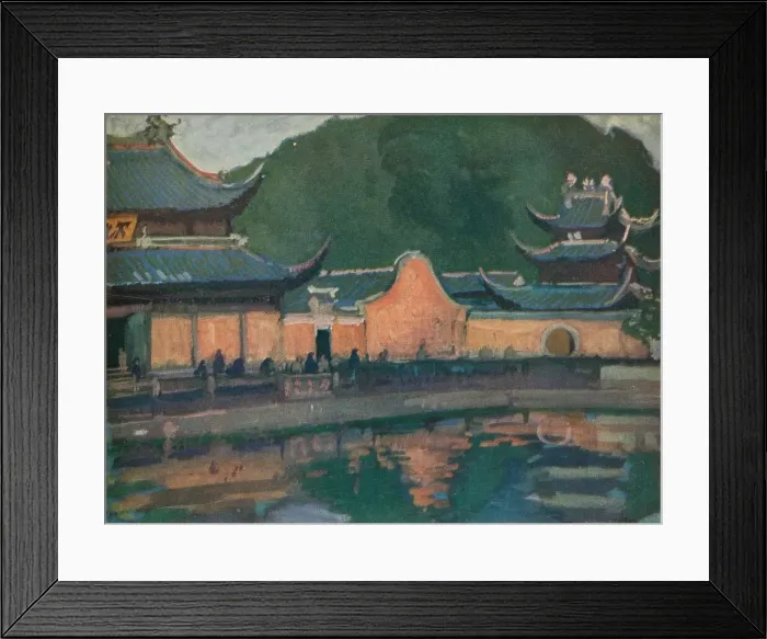 Framed Print : Chekiang, 1926. Artist: Estelle Nathan Framed Print : Chekiang, 1926. Artist: Estelle Nathan
