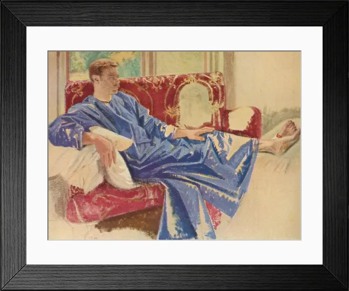 Framed Print : John Rothenstein, Esq. 1926. Artist: William Rothenstein Framed Print : John Rothenstein, Esq. 1926. Artist: William Rothenstein
