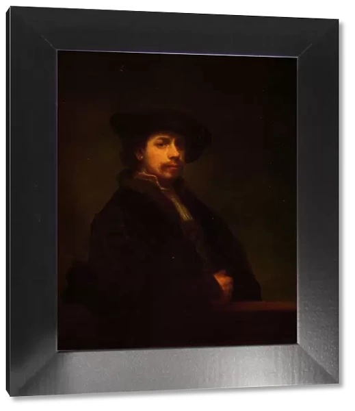 Copy of Rembrandts Portrait of Himself. 1926. Artist: CM Berwick