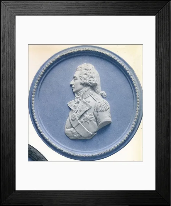 Framed Print : Horatio, Lord Nelson Modelled by De Vaere, 19th century, (1936). Artist: John De Vaere