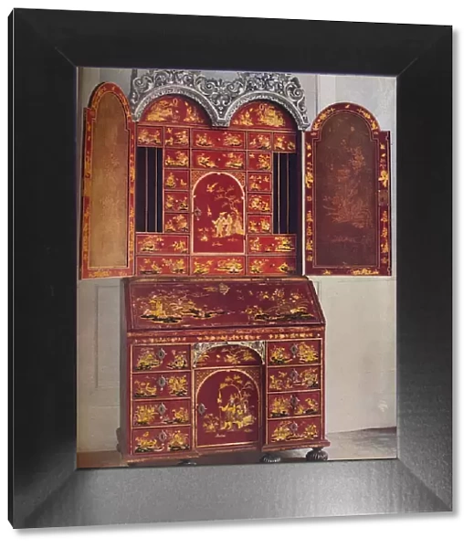 A Red Lacquer Cabinet, c1685, (1936)