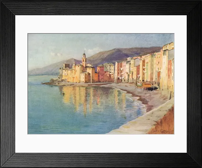 Framed Print : Camogli, c1910, (1912). Artist: Walter Frederick Roofe Tyndale Framed Print : Camogli, c1910, (1912). Artist: Walter Frederick Roofe Tyndale
