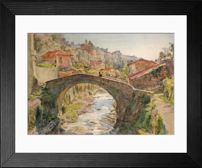Framed Print : La Rocca, San Remo, c1910, (1912). Artist: Walter Frederick Roofe Tyndale Framed Print : La Rocca, San Remo, c1910, (1912). Artist: Walter Frederick Roofe Tyndale