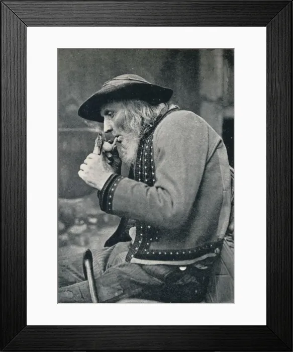 Framed Print : Age, c1913. Artist: Charles JS Makin Framed Print : Age, c1913. Artist: Charles JS Makin