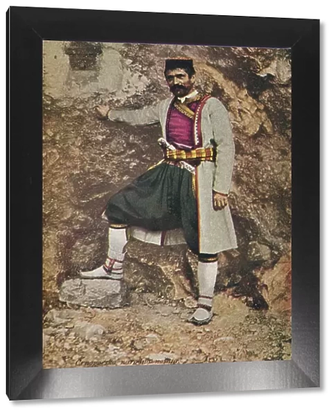A Montenegrin in Holiday Costume, c1913. Artist: Charles JS Makin