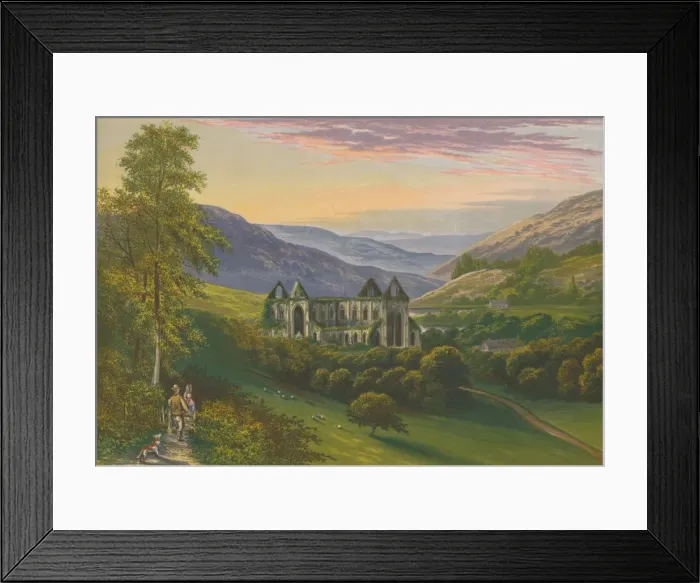 Framed Print : Tintern Abbey, 1882, (1897). Artist: Alexander Francis Lydon Framed Print : Tintern Abbey, 1882, (1897). Artist: Alexander Francis Lydon