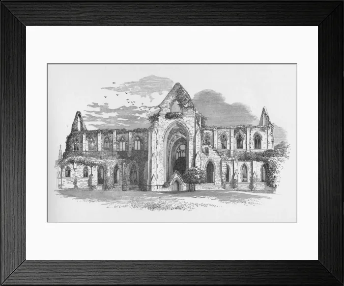 Framed Print : From the South, Tintern Abbey, c1885, (1897). Artist: Alexander Francis Lydon Framed Print : From the South, Tintern Abbey, c1885, (1897). Artist: Alexander Francis Lydon