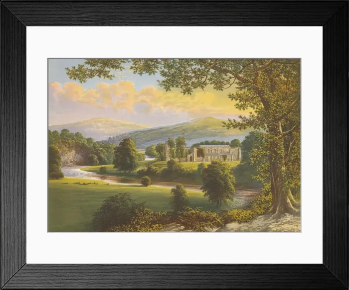 Framed Print : Bolton Priory, 1882, (1897). Artist: Alexander Francis Lydon Framed Print : Bolton Priory, 1882, (1897). Artist: Alexander Francis Lydon