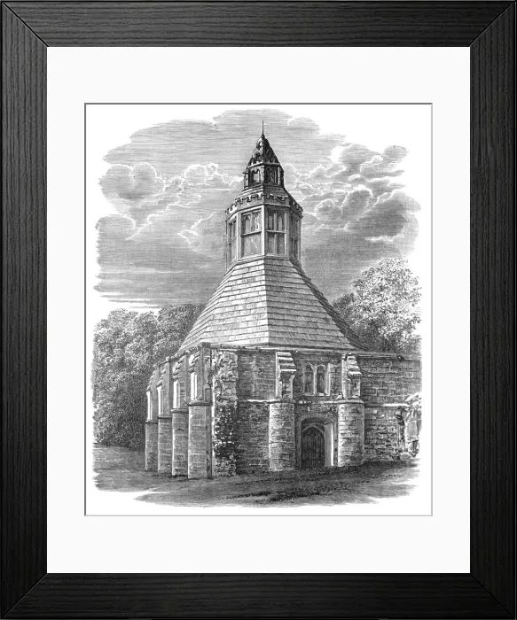 Framed Print : Abbots Kitchen, Glastonbury Abbey, c1880, (1897). Artist: Alexander Francis Lydon Framed Print : Abbots Kitchen, Glastonbury Abbey, c1880, (1897). Artist: Alexander Francis Lydon