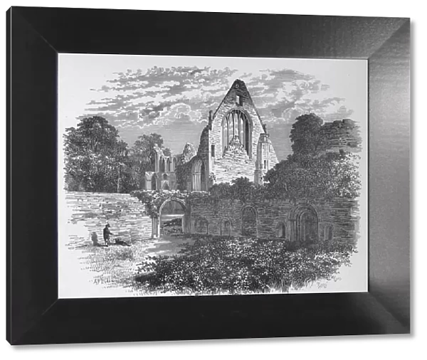 From the Cloister Court, Dryburgh Abbey, c1880, (1897). Artist: Alexander Francis Lydon