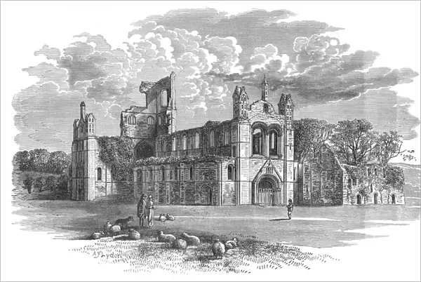 From the North-West, Kirkstall Abbey, c1880, (1897). Artist: Alexander Francis Lydon