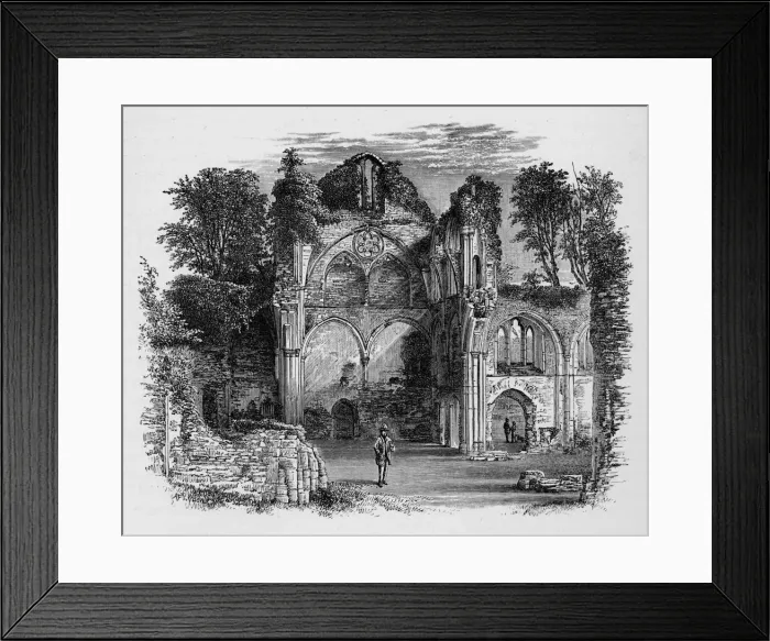 Framed Print : South Transept, Netley Abbey, c1880, (1897). Artist: Alexander Francis Lydon Framed Print : South Transept, Netley Abbey, c1880, (1897). Artist: Alexander Francis Lydon