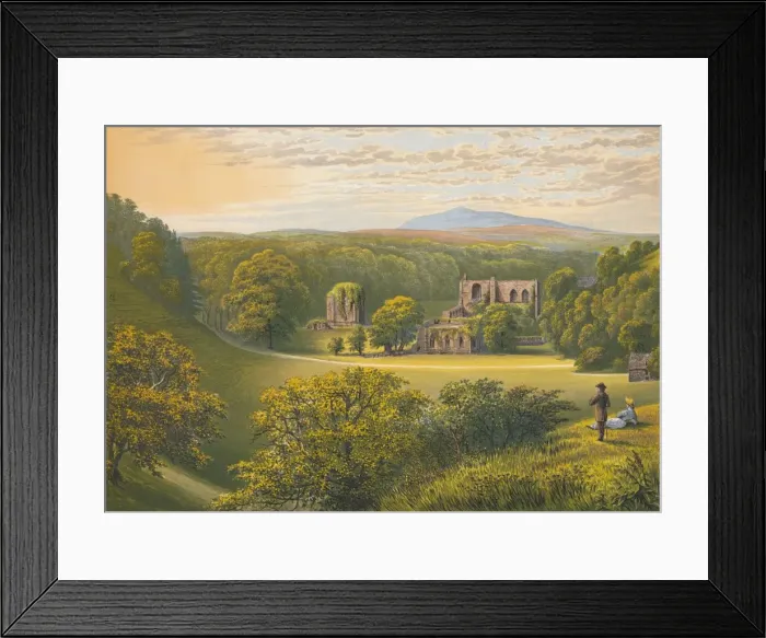Framed Print : Furness Abbey, c1880, (1897). Artist: Alexander Francis Lydon Framed Print : Furness Abbey, c1880, (1897). Artist: Alexander Francis Lydon