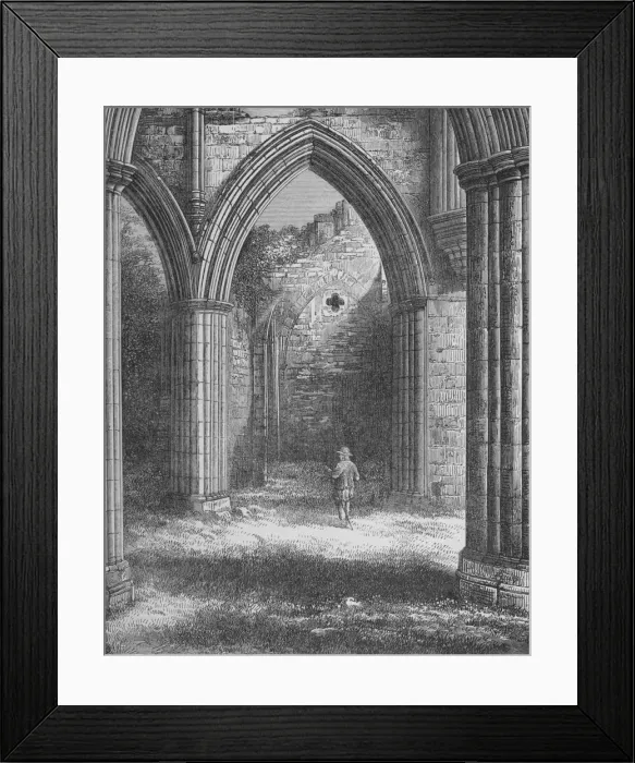 Framed Print : Vestry, Rievaulx Abbey, c1880, (1897). Artist: Alexander Francis Lydon Framed Print : Vestry, Rievaulx Abbey, c1880, (1897). Artist: Alexander Francis Lydon