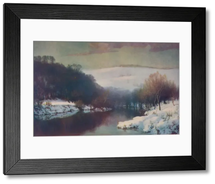 Framed Print : Winters Sleep, 1900, (c1900). Artist: Harry William Adams
