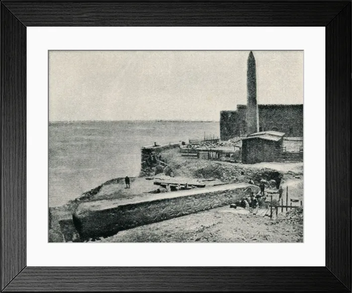 Framed Print : The Needle lying as it fell at Alexandria, 1877, (1910) Framed Print : The Needle lying as it fell at Alexandria, 1877, (1910)