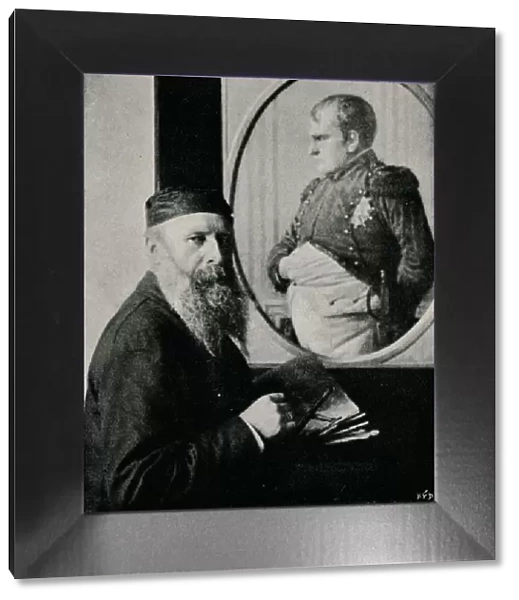 Verestchagin Painting a Picture of Napoleon, c1890, (1910)