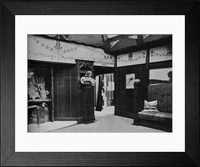 Framed Print : Room of the Prague School of Arts and Crafts, St. Louis, 1905 Framed Print : Room of the Prague School of Arts and Crafts, St. Louis, 1905