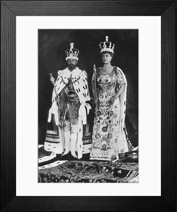 Framed Print : In spring 1910, King Edward VII died, in March 1911, King George V was crowned, 1911, (1945) Framed Print : In spring 1910, King Edward VII died, in March 1911, King George V was crowned, 1911, (1945)