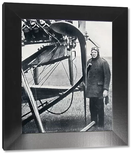 Churchill became interested in airplanes and foresaw the greatest possibilities, 1914, (1945)