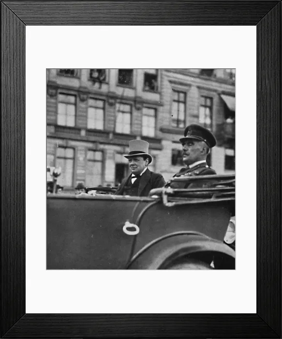 Framed Print : He went to Cologne to the Headquarters of the British Army of Occupation, c1919, (1945) Framed Print : He went to Cologne to the Headquarters of the British Army of Occupation, c1919, (1945)