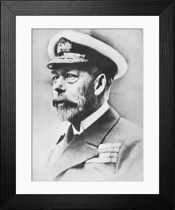 Framed Print : George V, King of the United Kingdom from 1910, c1936, (1945) Framed Print : George V, King of the United Kingdom from 1910, c1936, (1945)