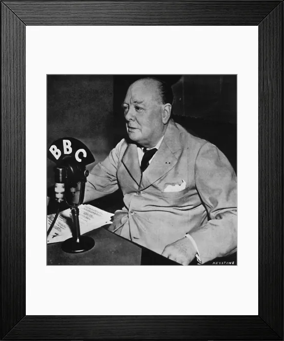 Framed Print : Keeping in touch with home from the White House, Washington, 1943, (1945) Framed Print : Keeping in touch with home from the White House, Washington, 1943, (1945)