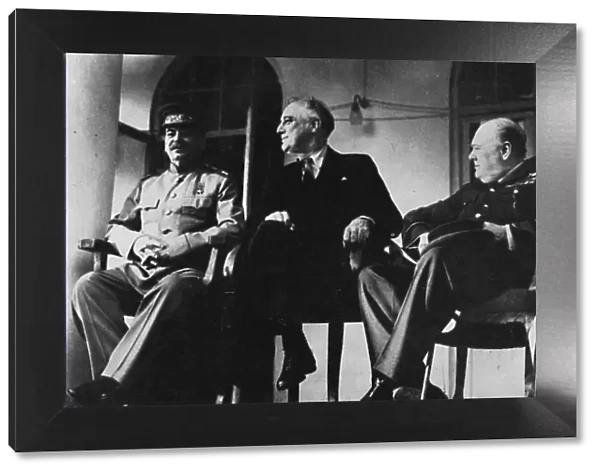 The Big Three met at Teheran, 1943, (1945)