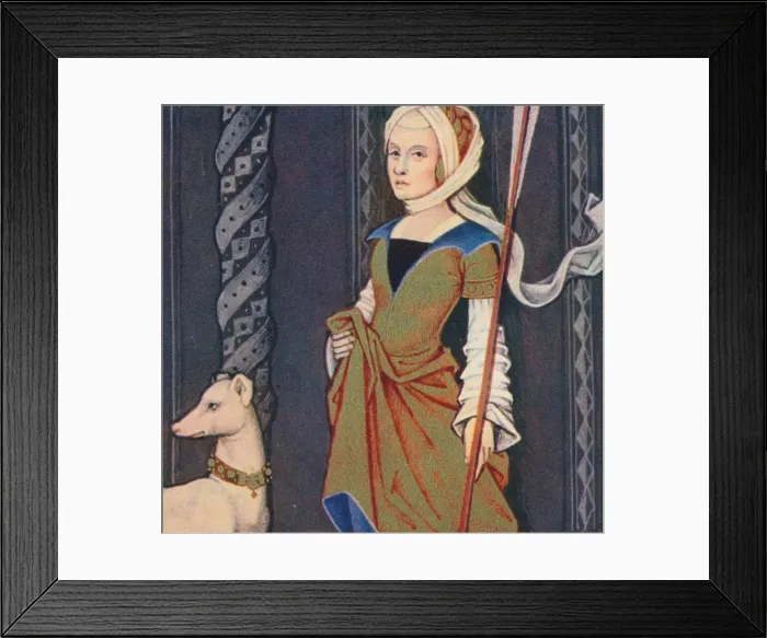 Framed Print : Semiramis - Reine D Assyrie, 1403, (1939). Artist: Master of Berrys Cleres Femmes Framed Print : Semiramis - Reine D Assyrie, 1403, (1939). Artist: Master of Berrys Cleres Femmes