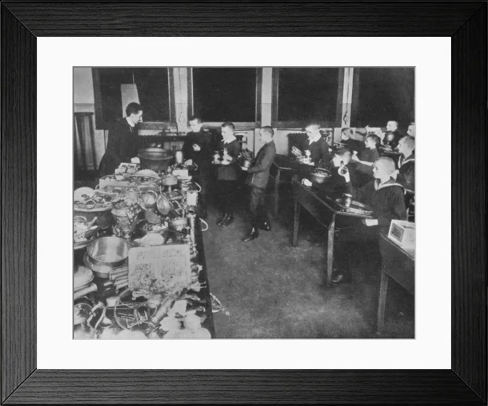 Framed Print : The copper shortage in Germany, 1915 Framed Print : The copper shortage in Germany, 1915