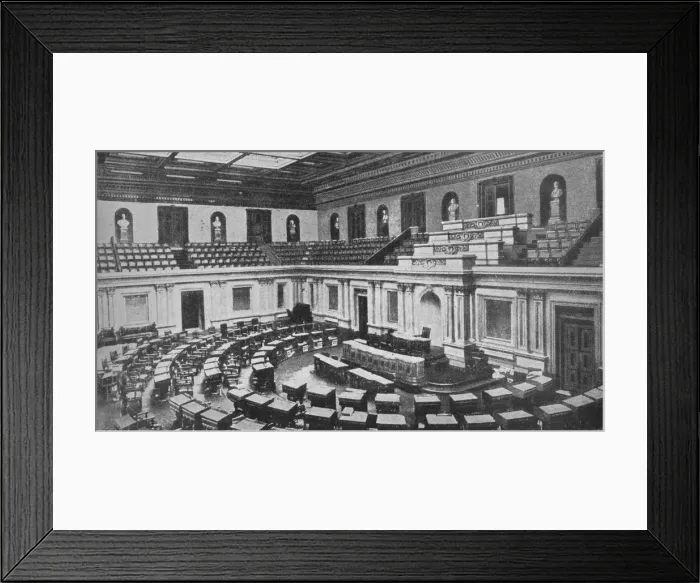 Framed Print : The United States Senate, Washington, 1915 Framed Print : The United States Senate, Washington, 1915