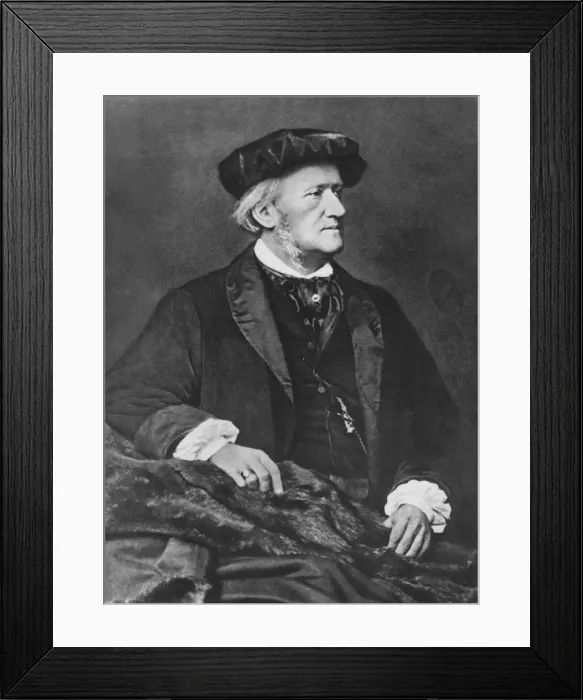 Framed Print : Richard Wagner, 1870, (1939). Artist: Franz Seraph Hanfstaengl Framed Print : Richard Wagner, 1870, (1939). Artist: Franz Seraph Hanfstaengl