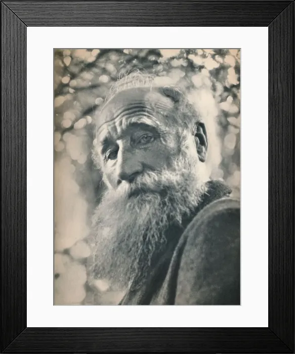 Framed Print : Aristide Maillol, 1934, (1939). Artist: Josef Breitenbach Framed Print : Aristide Maillol, 1934, (1939). Artist: Josef Breitenbach