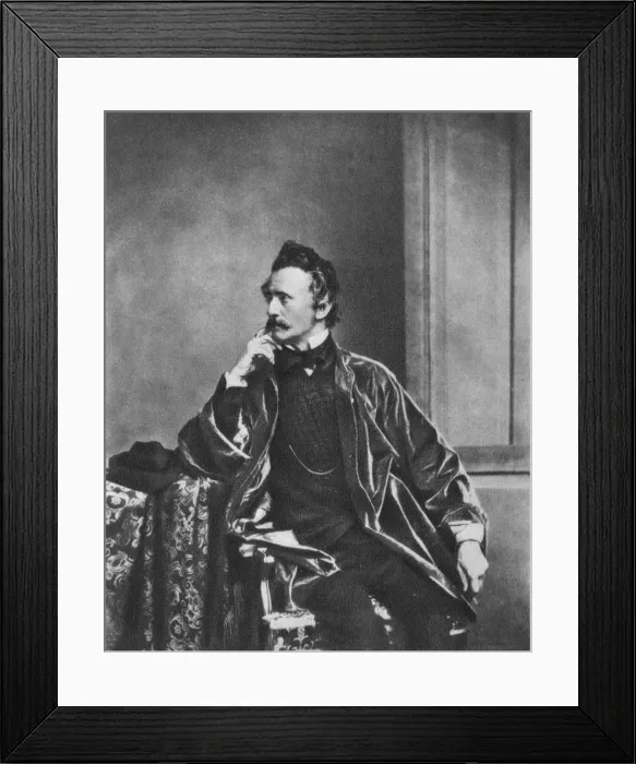 Framed Print : Franz Hansfstaengl, c1860, (1939). Artist: Franz Seraph Hanfstaengl Framed Print : Franz Hansfstaengl, c1860, (1939). Artist: Franz Seraph Hanfstaengl