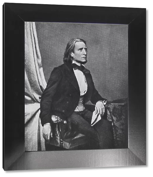 Franz Liszt, c1860, (1939). Artist: Franz Seraph Hanfstaengl