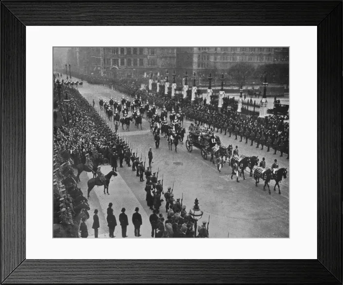 Framed Print : The opening of Parliament, November 1914, (1915) Framed Print : The opening of Parliament, November 1914, (1915)