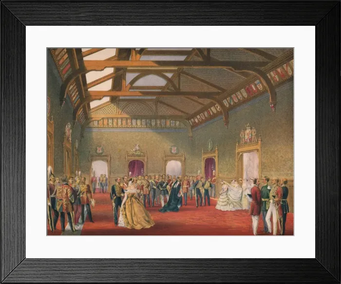 Framed Print : Marshalling The Procession of the Bride, 1863. Artist: Robert Dudley Framed Print : Marshalling The Procession of the Bride, 1863. Artist: Robert Dudley