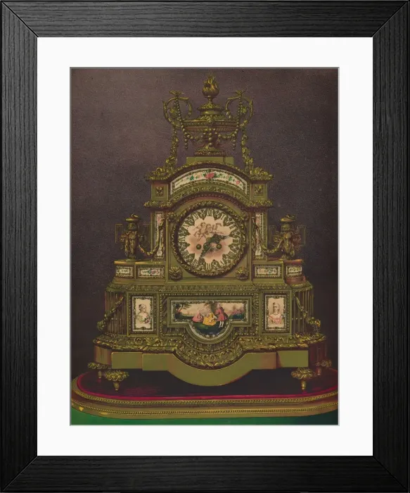 Framed Print : Time Piece, 1863. Artist: Robert Dudley Framed Print : Time Piece, 1863. Artist: Robert Dudley