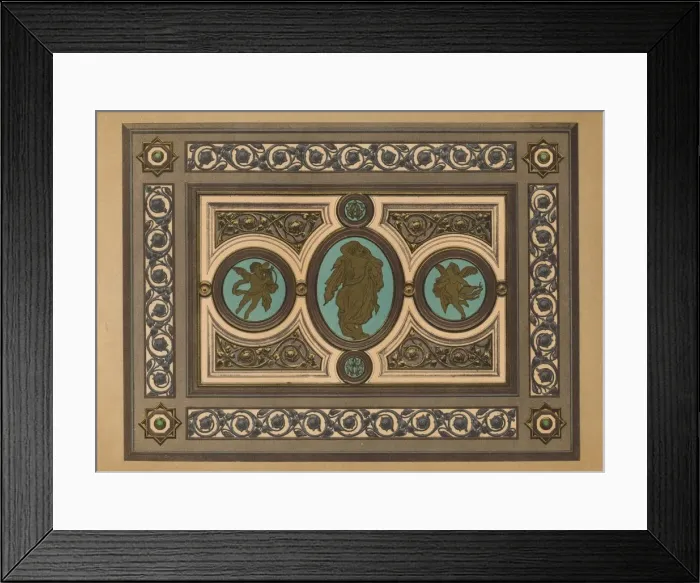 Framed Print : An Album Cover by Bruel & Rosenberg, Vienna, 1863. Artist: Robert Dudley Framed Print : An Album Cover by Bruel & Rosenberg, Vienna, 1863. Artist: Robert Dudley